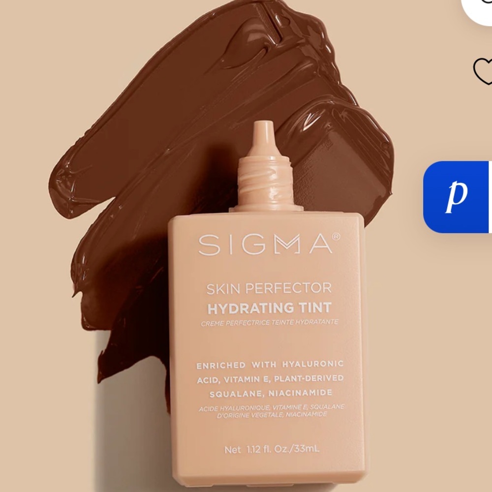 Sigma Beauty Skin Perfector Hydrating Tint - Dark rich tint